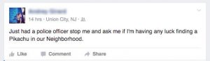 Tweet Police Pokemon Go